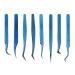 Premium 8-Part Steel Eyelash Extension Tweezers Set - Precision Fine Pointed Tools for Professionals - Buy Online on SooperMarket.com