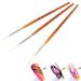 Nail Art Drawing Line Brush UV/LED Painting and Nail Brush Tips Builder