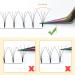4D-0.07C 12mm Pre Made Fan Eyelash Extensions | Long Stem Russian Volume Lashes - Buy Online on SooperMarket.com