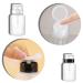 2 Pack 200ml Pump Dispenser - Nail Polish Remover Bottle for Nail Art Tool Set | Pum Pum Pum Pleple - Buy Online on SooperMarket.com