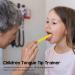Children's Tip Trainer - Ergonomic Tongue Muscle Device for Language Development | Portable & Safe Yellow Resin - Buy Online on SooperMarket.com