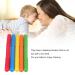 Baby Teething Tube Toys - 5 Pack Silicone Chewing Straws for Toddlers & Infants - Bite Resistant 5 Colors - Buy Online on SooperMarket.com