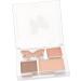 Baluue 3pcs Eyeshadow Palettes Pink Plastic Eye Makeup Plate Eye Shadow Palette Eye Shadow 6.50X6.50X1.00CMx3pcs Multix3pcs - Buy Online on SooperMarket.com