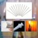 12pcs Fiberglass Tiki Wicks - Long Lifespan Replacement for Bottle Tiki Torches & Oil Lamps | Outdoor Garden Lighting Decor - Buy Online on SooperMarket.com