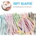 HomyBasic 150 Pcs Adjustable Elastic String for Masks 1/4 inch Mix-Rainbow - Soft Stretch Cord for Sewing Mask - Buy Online on SooperMarket.com