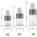 ConStore 50pcs Clear Glass Dropper Bottles Mini Essential Oil Vials | 2ml Refillable DIY Cosmetic Containers | Empty Lotion Sample Bottles with Glass Eye Dropper for Liquid Perfumes - Buy Online on SooperMarket.com