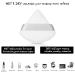 10-Piece Triangle Soft Powder Puff Set for Makeup - Body & Mineral Powder Tool - Buy Online on SooperMarket.com