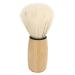 Salon Shaving Brush Safe Grooming Tool with Wooden Handle Portable Beard Shaving Brush for Travel
