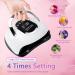 UV LED Nail Lamp 280W | Quick-Drying Nail Dryer with 66 LEDs Car Sensor & 4 Timer Settings - Portable & Spacious Nail Tool Set - Buy Online on SooperMarket.com