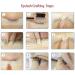 100 Pieces Eyelash Extension Eye Pads | Non-Woven Under Eye Tinting Tools for Lash Extensions - Buy Online on SooperMarket.com