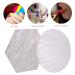 2pcs Resin Nail Display Palette - Manicure Mixing Tray for Nail Art | Colorful Nail Salon Props - Buy Online on SooperMarket.com
