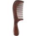 BYCUFF Unisex Sandalwood Comb Women Men Home Travel Wood Anti-Static Fine-Tooth Comb Wooden Handles Hair Comb - Buy Online on SooperMarket.com