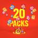 Walkers Meaty Variety Multipack Crisps Box 20x25 g 500 g (Pack of 1) - Buy Online on SooperMarket.com