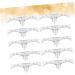 PLAFOPE Scale Ruler 10pcs Set Makeup Stickers Eyebrow Ruler for Microblading Makeup Ruler Eyebrow Stickers Make up - Buy Online on SooperMarket.com
