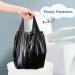 Fyy Garbage Bags with Handle - 100 Pack 6 Gallon Waste Bags for Bathroom Kitchen Office - 52x70 cm Black - Buy Online on SooperMarket.com