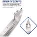 Stainless Steel Professional Cuticle Nippers - Best Pink Cutters and Remover for Manicure and Pedicure - Buy Online on SooperMarket.com