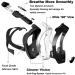 Panoramic Snorkel Mask for Adults - Full Face Swim & Dive Mask - Black, Large-X-Large - Buy Online on SooperMarket.com