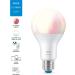 WiZ Connected Color High Lumen 100W A21 Smart WiFi Light Bulb  16 Million Colors  Compatible with Alexa and Google Home Assistant  No Hub Required  1 Bulb A21 Color 1 Count (Pack of 1) - Buy Online on SooperMarket.com