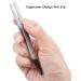 Silver Stainless Steel Eyebrow Tweezers & Brush | Precision Eyebrow Remover & Makeup Tools - Buy Online on SooperMarket.com