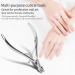 ProMax Professional Grade Cuticle Nipper/Cuticle Cutter/Clipper Made of High Grade Stainless Steel Brush Finish-Flat- Double Spring For Nail Art Tool and Manicure/Pedicure (Full Jaw)10-10027 - Buy Online on SooperMarket.com