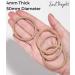 Soul Project Hair Ties - 100 No Metal Elastics for All Hair Types - 4mm Dark Blonde Hair Bands for Ponytails & Buns - Perfect for School Work & Gym - Buy Online on SooperMarket.com