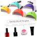 Healeved 2pcs 12 Nail Dryer Nail Art Tools Accessories Gel Nail Curing Gel LED Dryer Manicure Tool Nail Polish Dryer Nail Gel Polish Curing Machine Grill - Buy Online on SooperMarket.com