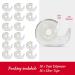 Clear Tape Rolls-Transparent Tape with Dispensers-Gift Wrap Tape Gift Tape Rolls for Home Store School-7/10 X 1000 Inches 16 Packs - Buy Online on SooperMarket.com