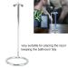 Premium Stainless Steel Safety Razor Stand | Non-Slip Base & Shaving Brush Holder | Ideal for Home & Travel - International Shipping - Buy Online on SooperMarket.com