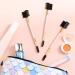 Pink Eyebrow and Eyelash Grooming Tool Set for Women - 3 Pcs Dual Comb and Brush Makeup Kit - Buy Online on SooperMarket.com