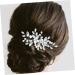 Beavorty Wedding Hair Comb Bridal Headwear Wig White Crystal Decorative Hair Comb - Buy Online on SooperMarket.com