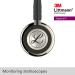 3M Littmann Classic III Stethoscope Champagne Finish | Black Tube | Smoke Stem | 69 cm - Buy Online on SooperMarket.com