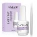 Saviland Latex Nail Polish Barrier-0.50z Latex Tape Peel Off for Nails Nail Polish Skin Protector with Tweezers for Ladies Starter
