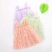 PythJooh Baby Girl Tulle Dress - Toddler Princess Dress with Butterfly Wings - Daisy Pink - 3-4 Years - Buy Online on SooperMarket.com