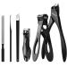 SZQHT Professional Toe Nail Clippers for Thick Nails Cuticle for Ingrown Fingernails Manicure Set Pedicure Kit for Elder