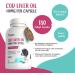 180 Cod Liver Oil Capsules for Dogs & Cats - High Strength 410mg Gel Capsules - Joint, Skin, and Coat Health Support - UK Made (6 Months Supply) - Buy Online on SooperMarket.com