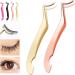 Rose Gold Hair Removal & False Eyelash Tweezers - Precision Curling & Lengthening Tool | Cosmetic Forceps - Buy Online on SooperMarket.com