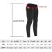 Milin Naco Men's Compression Pants 3-Pack - Black Athletic Sports Leggings - Buy Online on SooperMarket.com