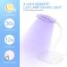 AORAEM 12W LED Nail Lamp | Portable Gooseneck Gel Polish Dryer | Professional White Nail Light - Buy Online on SooperMarket.com