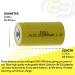 Buy 2x Exell SubC 1.2V 2000mAh NiCD Rechargeable Batteries - Ideal for Telecoms UPS Smart Grids & More | International Shipping Available - Buy Online on SooperMarket.com