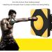 Quiet Punch Doorway Punching Bag - Red | PU Leather, Canvas, High Elastic Sponge Wall Pad for Key Target Training - Buy Online on SooperMarket.com