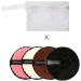 Jiahao 4-Piece Microfiber Makeup Remover Pads - Reusable Makeup Cleaning Towels & Sponges for Effortless Cleansing - Eco-Friendly Beauty Tools - Buy Online on SooperMarket.com