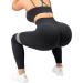 MOOSLOVER Seamless High Waist Butt Lifting Yoga Pants in Black - Medium #1 Compression Tights for Women - Buy Online on SooperMarket.com