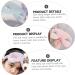 Rainbow Eye Mask Scrunchies Set - 4pcs Hair Ties with Bows and Teeth, Wired Head Wraps for Girls - Buy Online on SooperMarket.com