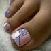 Square Short Full Cover Fake Toenails 3 Pack (72 PCS) - French Leopard Glitter Pink Purple Toe Nails Set with Glue, File, and Stickers - Perfect for Women, Teens, Girls - 007.Fr - Buy Online on SooperMarket.com