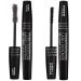 3D Lash Fiber Mascara Dark Brown - Water Resistant Lengthening Tubing Mascara for Volume - Non Toxic Hypoallergenic - Buy Online on SooperMarket.com
