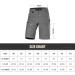 FREE SOLDIER Men's Cargo Shorts 32W x 12L Gray - Lightweight Quick Dry Hiking Tactical Shorts with Belt | Nylon Spandex Blend | Breathable & Durable - Buy Online on SooperMarket.com