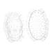 BCOATH Forming Vegetable Tool Clear Gardener Ginseng for Decorative Watermelon Transparent