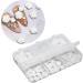 Nail Charms Nail Art Decorations 2 Boxes Nail Art Decorations Delicate Compact White Rose Camellia Nail Art Rhinestones for Girls - Buy Online on SooperMarket.com