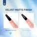 Aokitec Matte Dip Top Coat - 15ML Long-Lasting Matte Gel for Dip Powder Manicure | Velvet Finish for Salon & DIY Use | Perfect for Nail Art - Buy Online on SooperMarket.com
