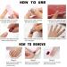 24pcs Long Coffin Shaped Ballet Fake Nails with Rhinestone Butterfly Pattern Design French Fake Nails for Women and Girls Nail Tips 19 - Buy Online on SooperMarket.com